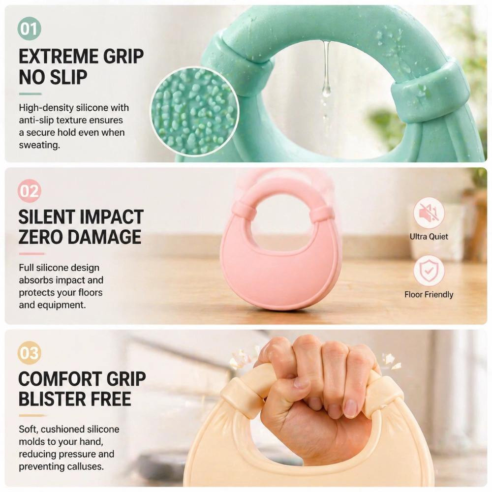 Workout Weight Kit Wholesale, Silicone Kettlebell Vendor, Home Fitness Kit Manufacturer