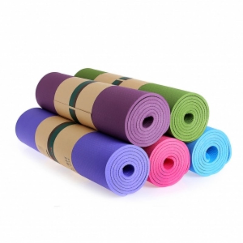 Waterproof Non Slip TPE Yoga Mat Lightweight Premium Fitness Mat