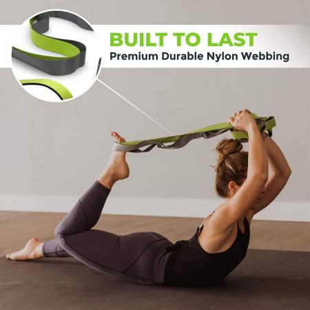 Multi Function Yoga Stretching Belts Fitness Ligament Extension Straps
