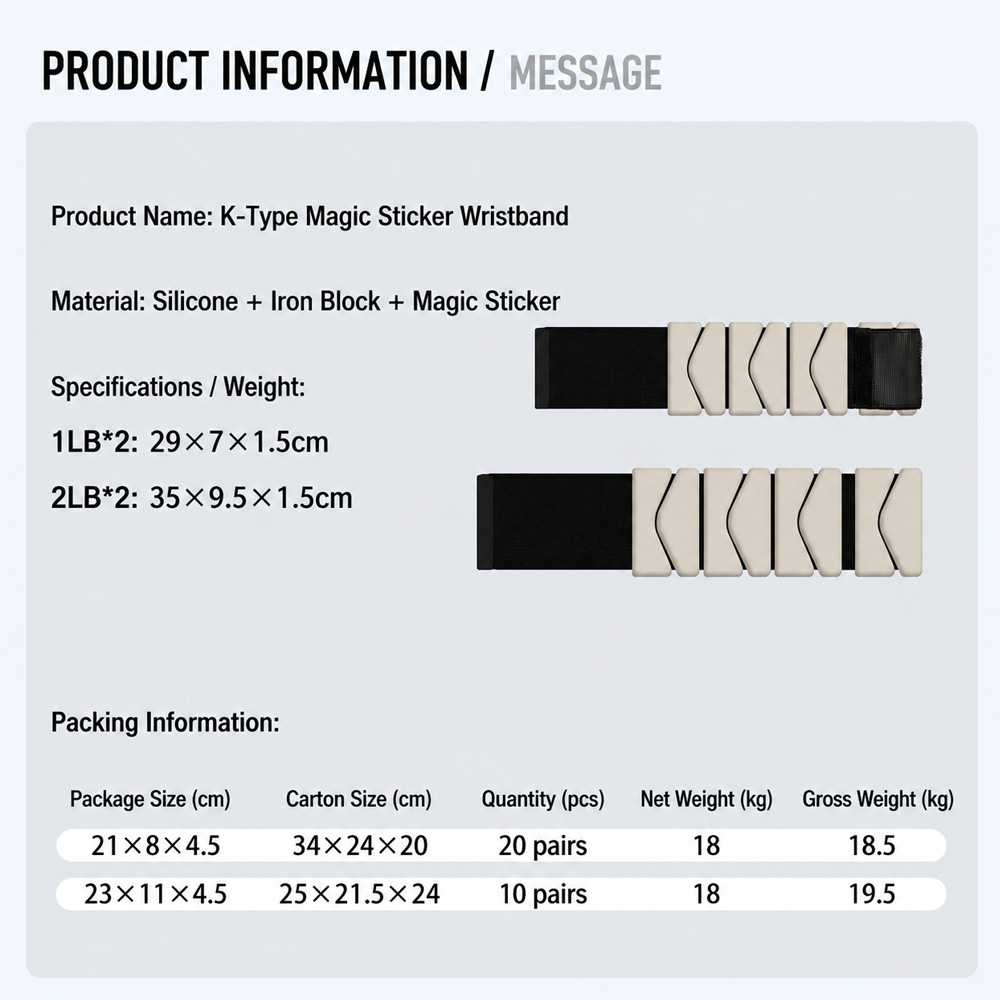 Wearable Weight Kit Supplier, Home Fitness Weight Kit Supplier, Wrist Weights Kit OEM