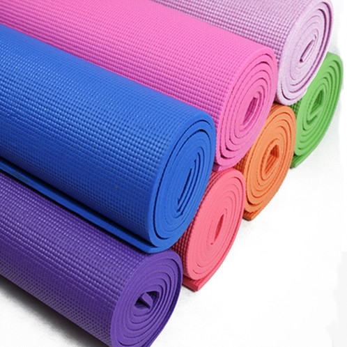 Eco-Friendly Colorful PVC Yoga Mat Premium Non-Slip Fitness Mat