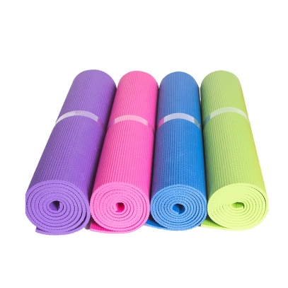 Eco-Friendly Colorful PVC Yoga Mat Premium Non-Slip Fitness Mat