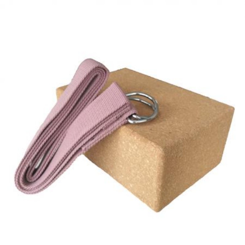 Natural High Density Cork Yoga Block 3x6x9 Inch Support Brick