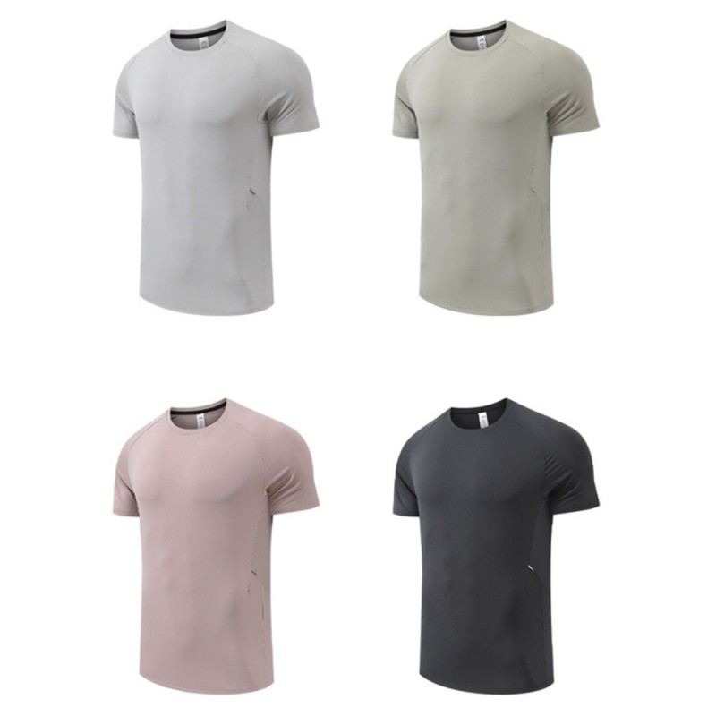 Ice-Silk Fitness T-Shirt, Athletic Wear Vendors, Fitness Clothing Manufacturer