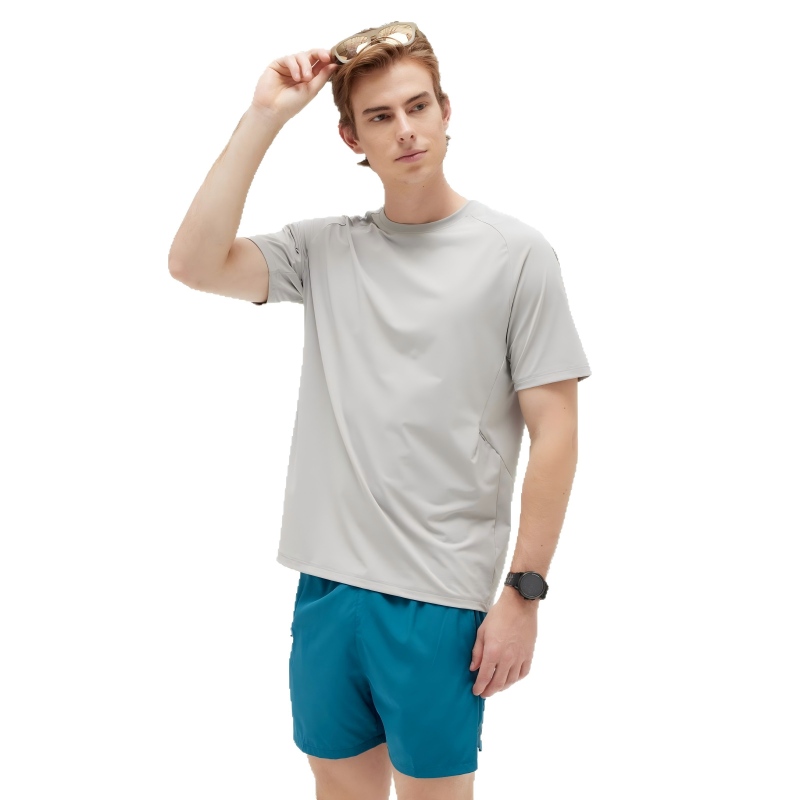 Ice-Silk Fitness T-Shirt, Athletic Wear Vendors, Fitness Clothing Manufacturer