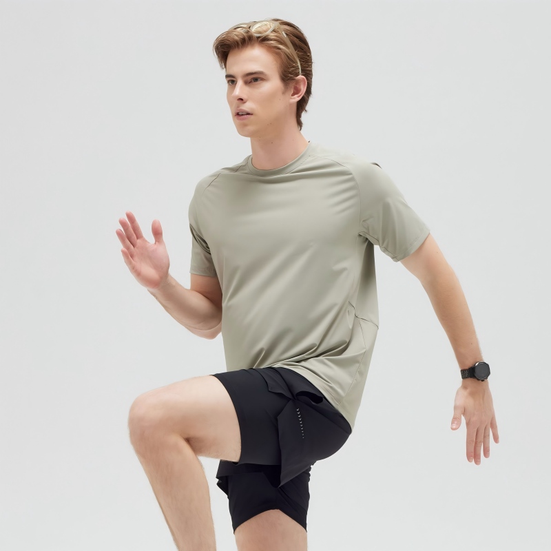 Ice-Silk Fitness T-Shirt, Athletic Wear Vendors, Fitness Clothing Manufacturer