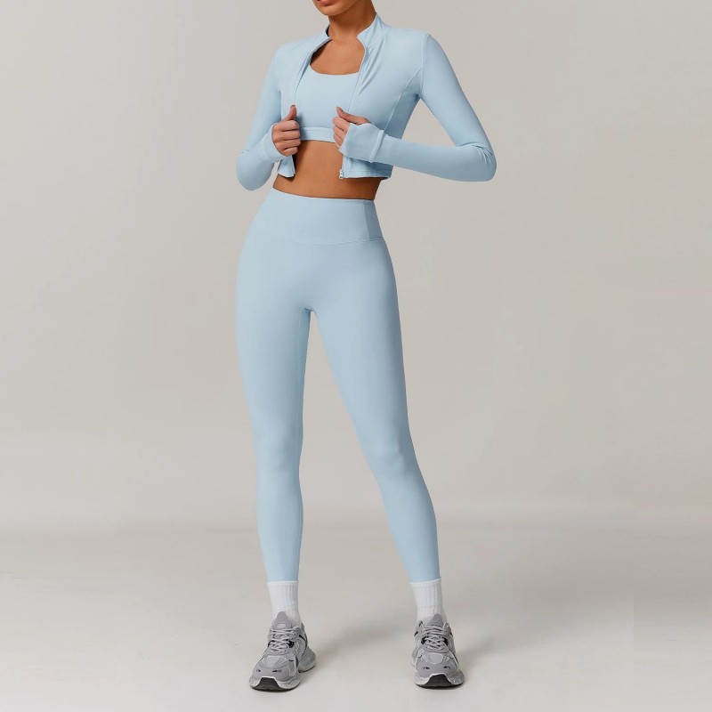 Workout Clothing Vendors, Long Sleeve Yoga Crop Top Bulk, Sports Bra Manufacturer