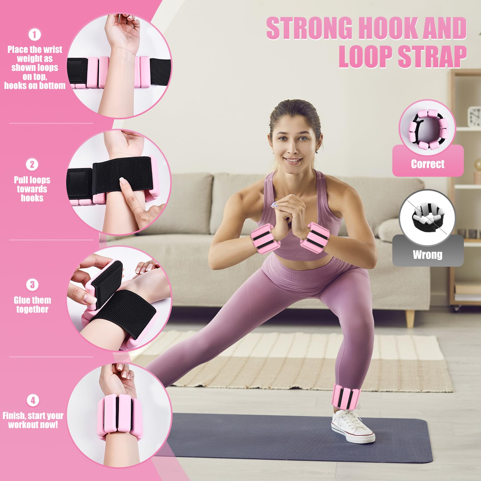 Pilates Strength Kit Manufacturer, Wearable Weight Kit Manufacturer, Wrist Ankle Weight Kit Supplier