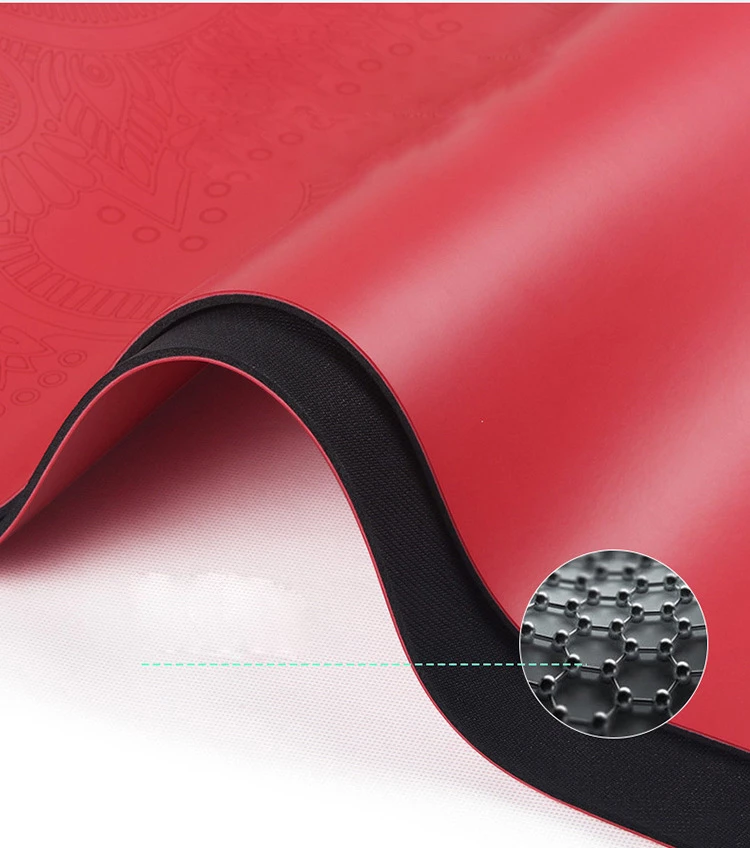 PU Natural Rubber Yoga Mats Wholesale, Custom PU Yoga Mats, Yoga Mat Bulk Supplier