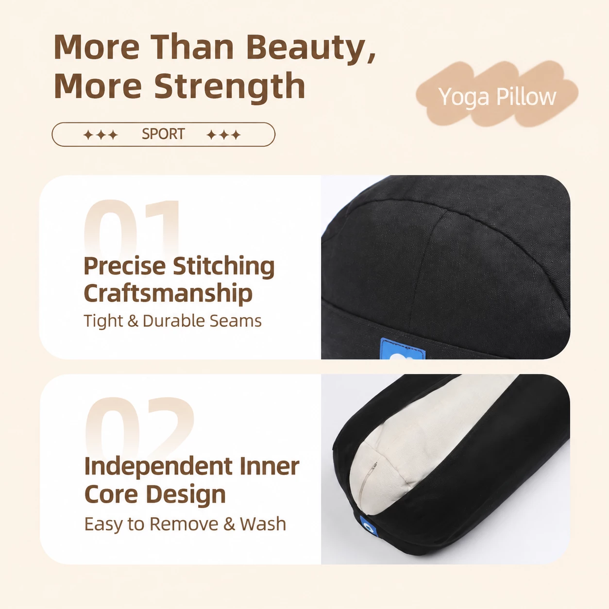 Yoga Bolster Wholesale, Yoga Bolster Manufacturer, Yoga Bolster Pillow Supplier